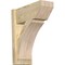 Ekena Millwork Thorton Slat Rough Sawn Outlooker, Douglas Fir, 8"W x 18"D x 22"H OUT08X18X22THR06RDF - alternate 1